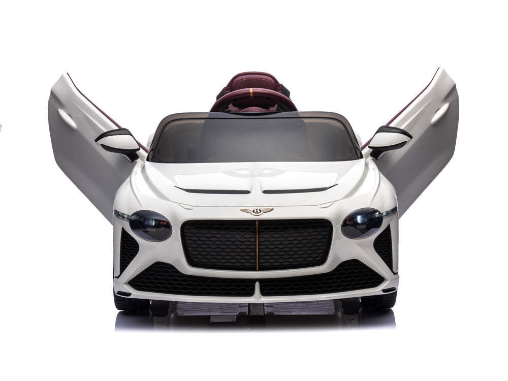 Bentley Bacalar, Voiture Électrique Pour Enfants 12 Volts, Siège En Cuir, Pneus En Caoutchouc Et Plus Encore.