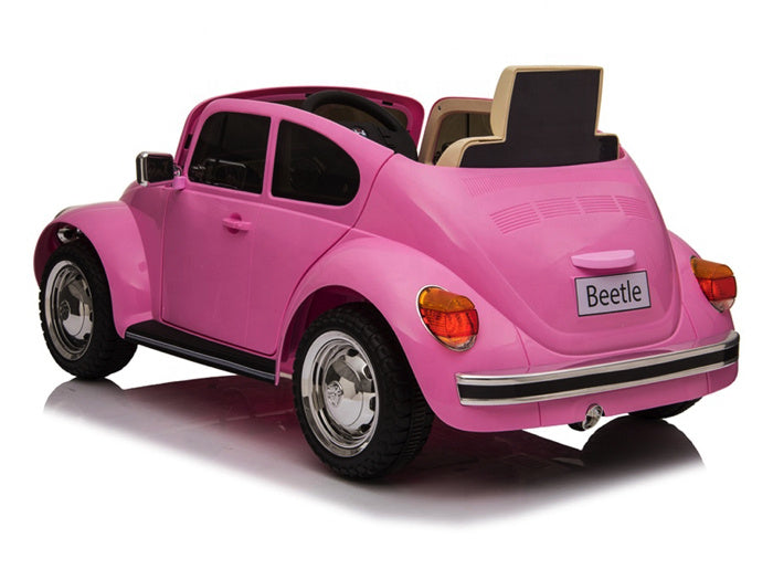 Volkswagen Beetle Classic Car, Une Voiture Pour Enfants 12 Volts Avec Pneus En Caoutchouc Et Plus Encore !