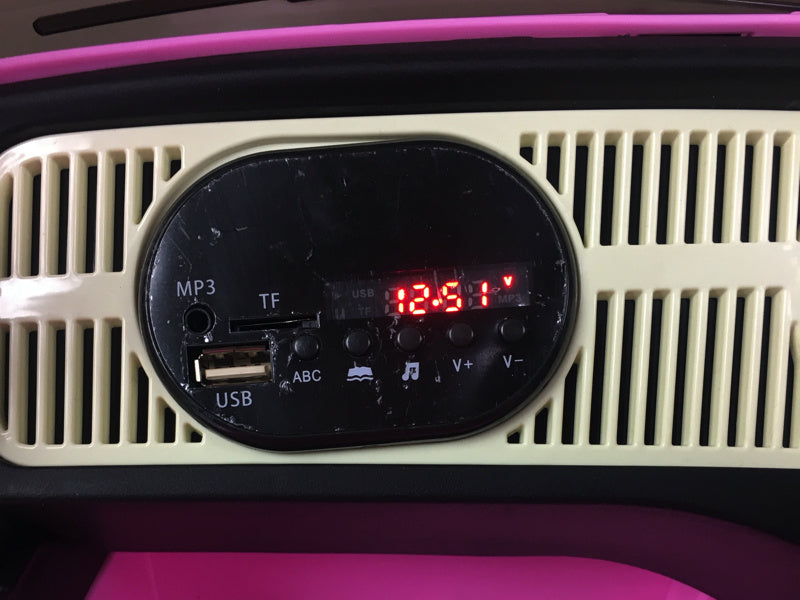 Volkswagen Beetle Classic Car, Une Voiture Pour Enfants 12 Volts Avec Pneus En Caoutchouc Et Plus Encore !