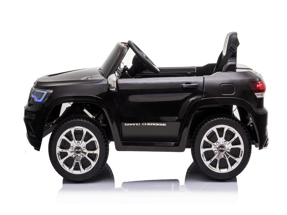 Jeep Grand Cherokee, Voiture Électrique Pour Enfants 12 Volts, Siège En Cuir Et Plus Encore !