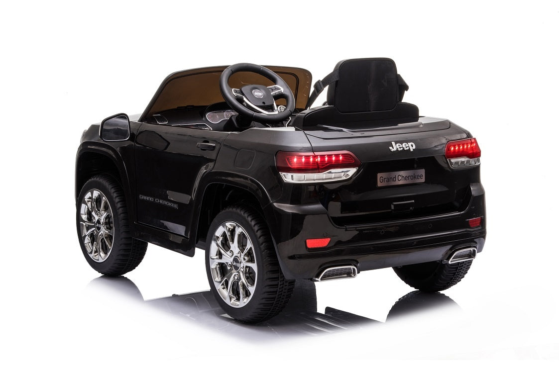 Jeep Grand Cherokee, Voiture Électrique Pour Enfants 12 Volts, Siège En Cuir Et Plus Encore !