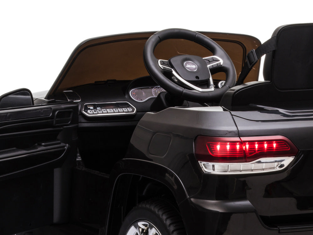 Jeep Grand Cherokee, Voiture Électrique Pour Enfants 12 Volts, Siège En Cuir Et Plus Encore !