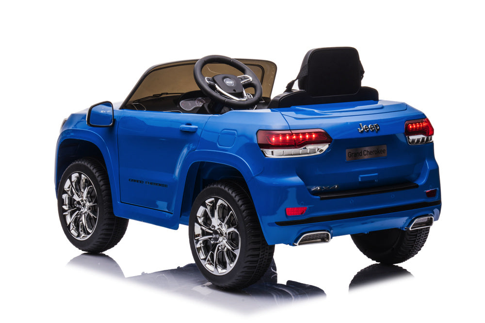 Jeep Grand Cherokee, Voiture Électrique Pour Enfants 12 Volts, Siège En Cuir Et Plus Encore !
