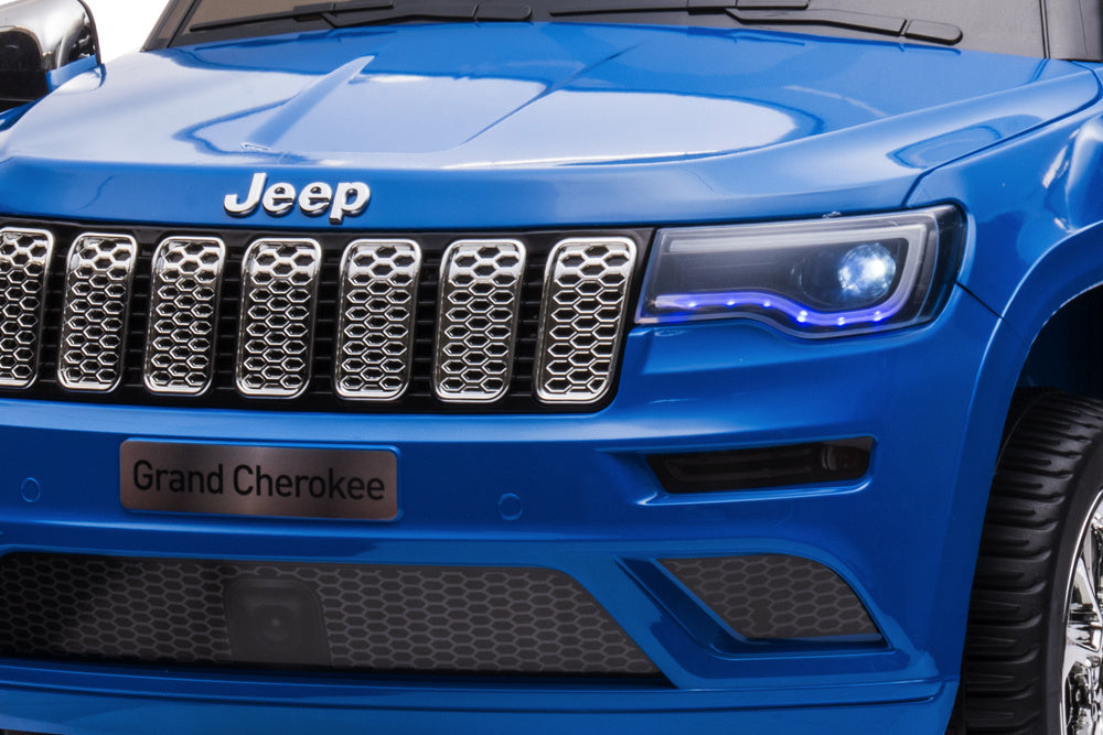 Jeep Grand Cherokee, Voiture Électrique Pour Enfants 12 Volts, Siège En Cuir Et Plus Encore !