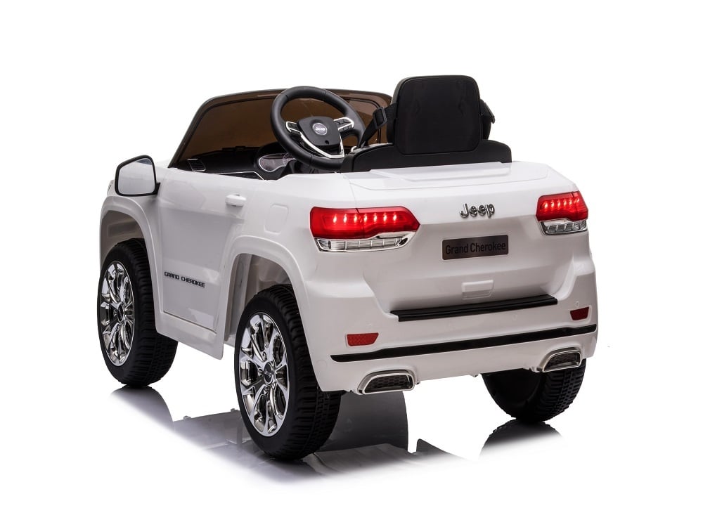 Jeep Grand Cherokee, Voiture Électrique Pour Enfants 12 Volts, Siège En Cuir Et Plus Encore !