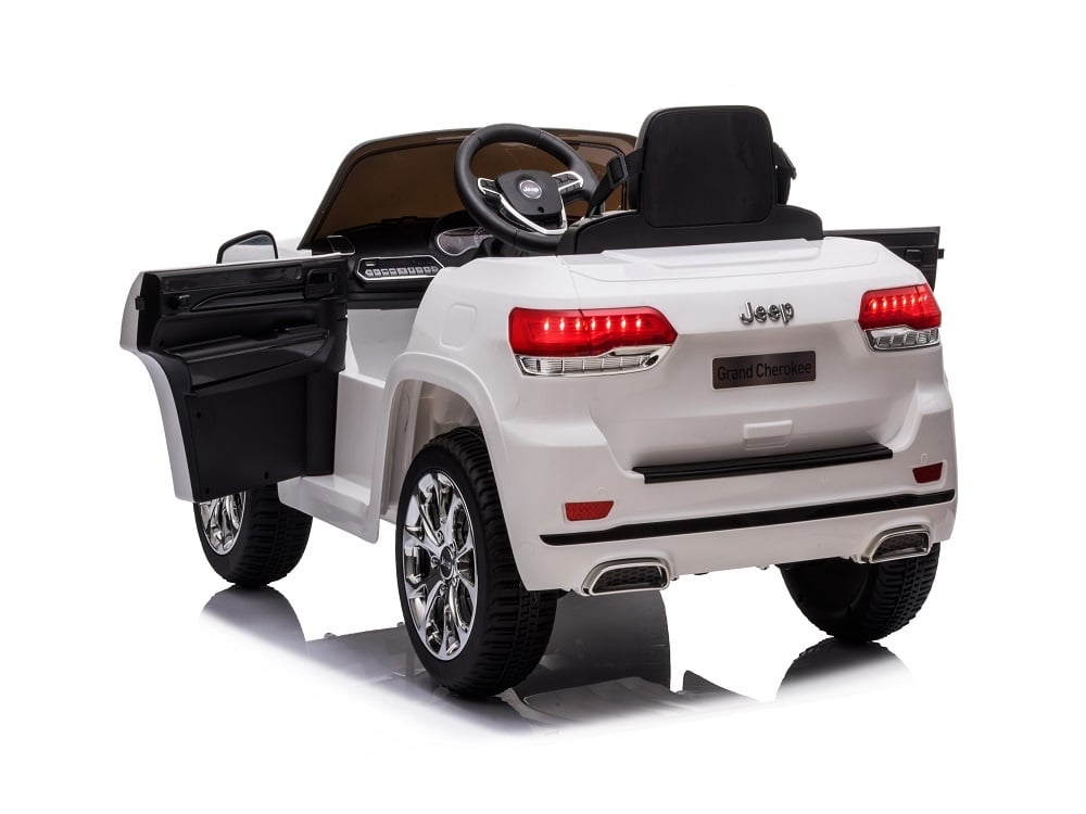 Jeep Grand Cherokee, Voiture Électrique Pour Enfants 12 Volts, Siège En Cuir Et Plus Encore !