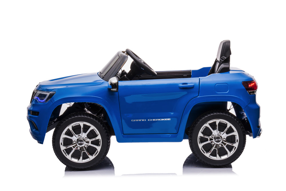 Jeep Grand Cherokee, Voiture Électrique Pour Enfants 12 Volts, Siège En Cuir Et Plus Encore !