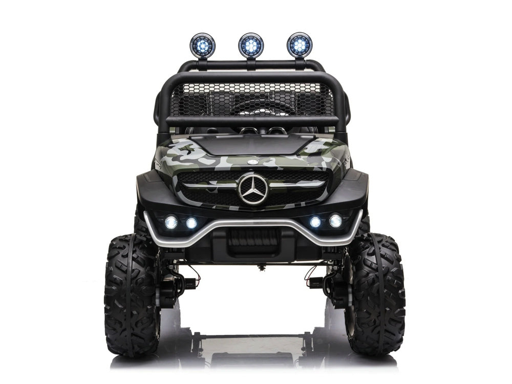 Mercedes-Benz Unimog, Véhicule À Batterie Pour Enfants 12V, Buggy Avec De Nombreuses Options