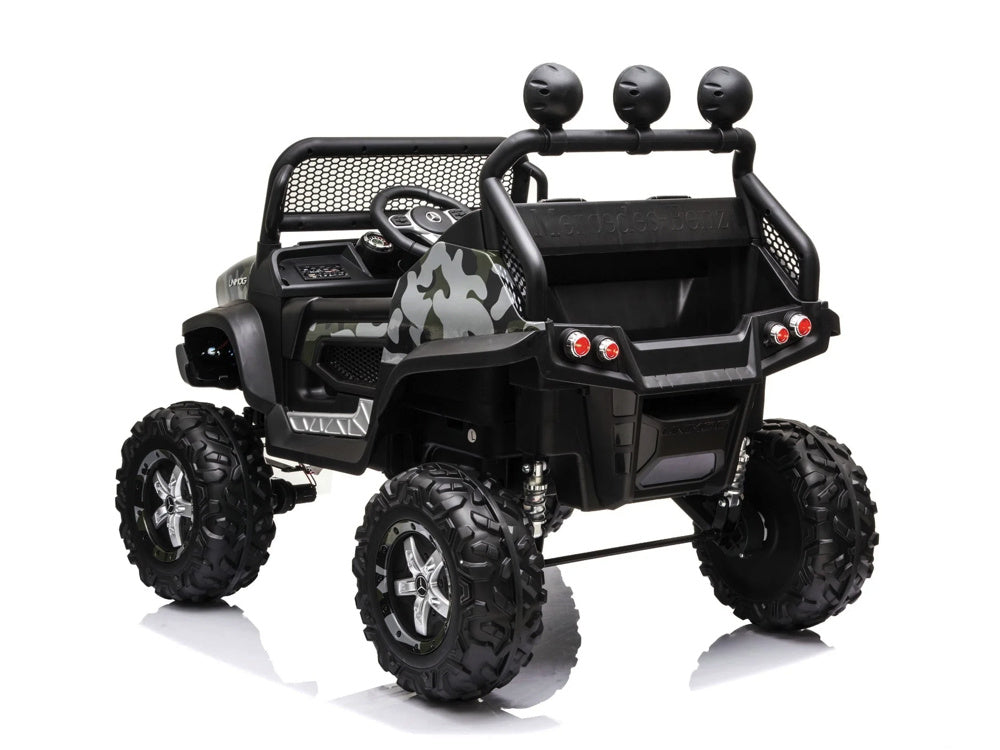 Mercedes-Benz Unimog, Véhicule À Batterie Pour Enfants 12V, Buggy Avec De Nombreuses Options