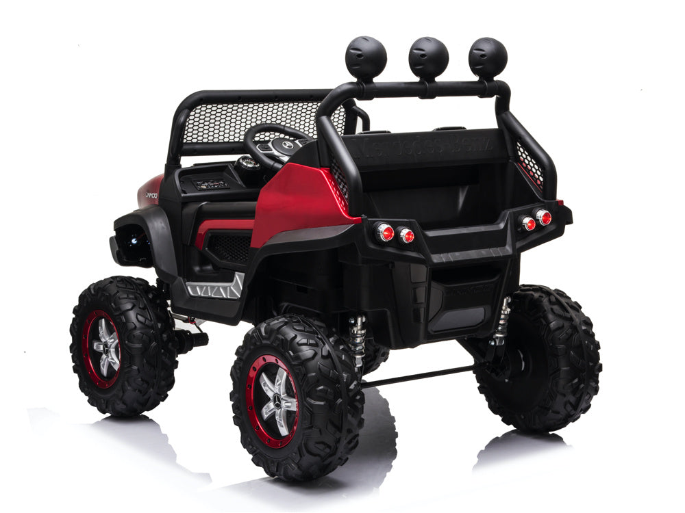 Mercedes-Benz Unimog, Véhicule À Batterie Pour Enfants 12V, Buggy Avec De Nombreuses Options
