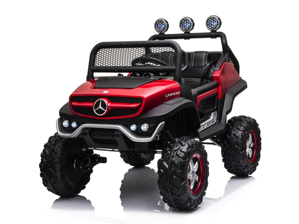 Mercedes-Benz Unimog, Véhicule À Batterie Pour Enfants 12V, Buggy Avec De Nombreuses Options