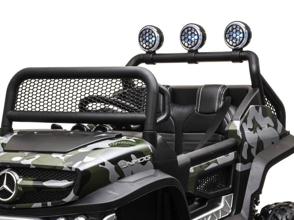 Mercedes-Benz Unimog, Véhicule À Batterie Pour Enfants 12V, Buggy Avec De Nombreuses Options