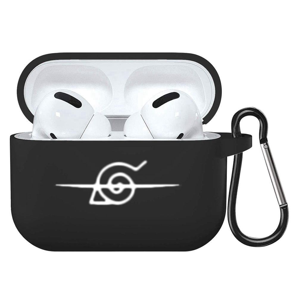 Konoha Sasuke Band Earphone Case