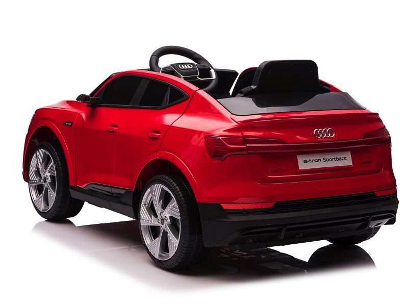 Audi E-Tron, Voiture Électrique Pour Enfants 12 Volts Avec Pneus En Caoutchouc, Siège En Cuir Et Plus Encore !