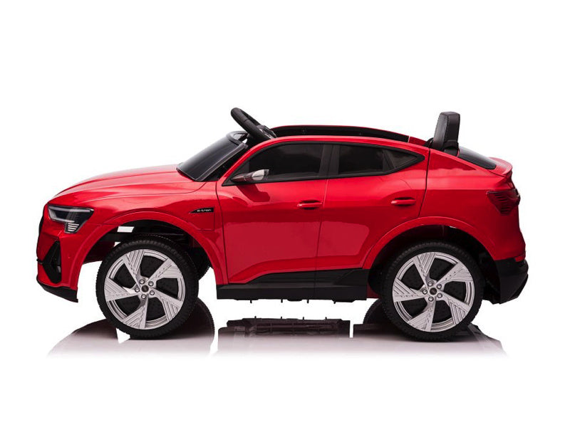 Audi E-Tron, Voiture Électrique Pour Enfants 12 Volts Avec Pneus En Caoutchouc, Siège En Cuir Et Plus Encore !