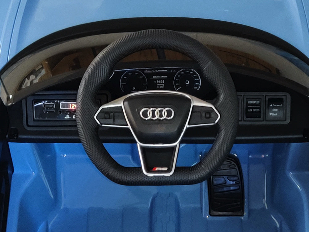 Audi Rs E-Tron Gt, Véhicule Électrique Pour Enfants 12 Volts Avec Module Musical Et Plus Encore !