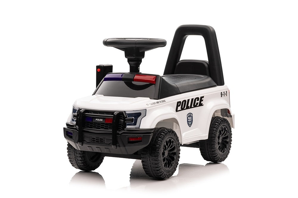 Voiture De Police Avec Sirène Lumineuse Et Véritable Talkie-Walkie