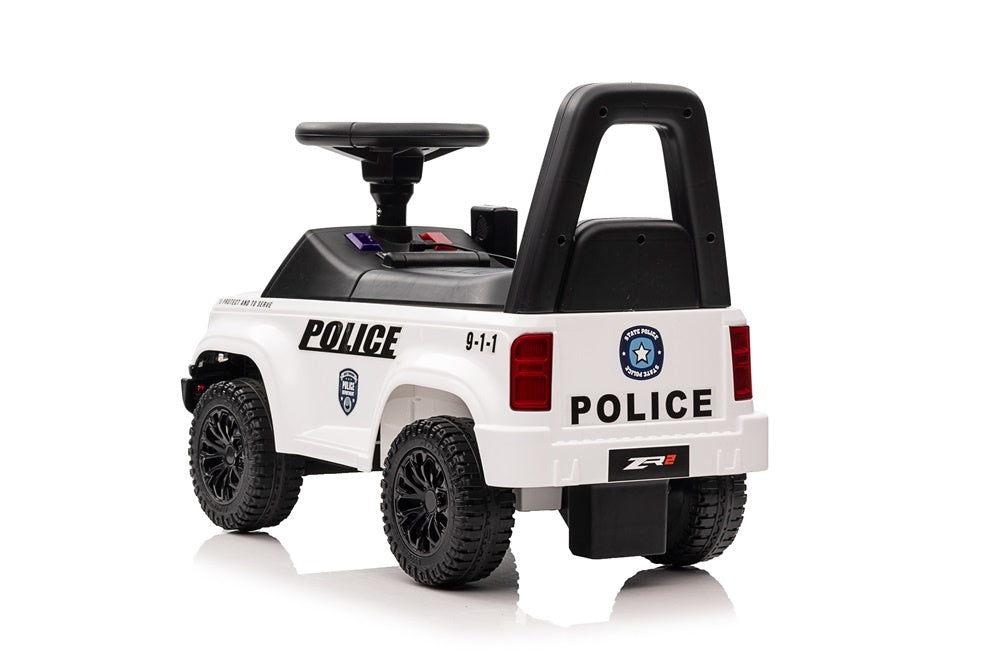 Voiture De Police Avec Sirène Lumineuse Et Véritable Talkie-Walkie