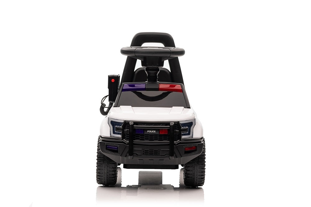 Voiture De Police Avec Sirène Lumineuse Et Véritable Talkie-Walkie