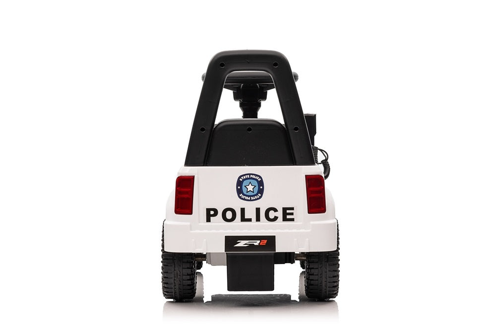 Voiture De Police Avec Sirène Lumineuse Et Véritable Talkie-Walkie