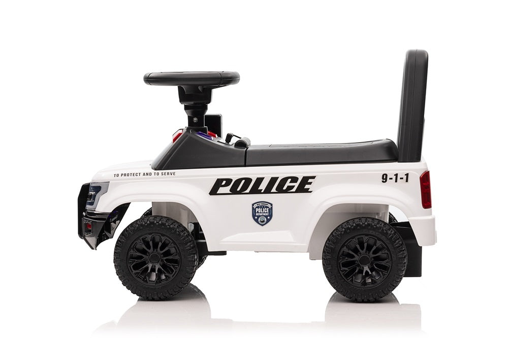 Voiture De Police Avec Sirène Lumineuse Et Véritable Talkie-Walkie