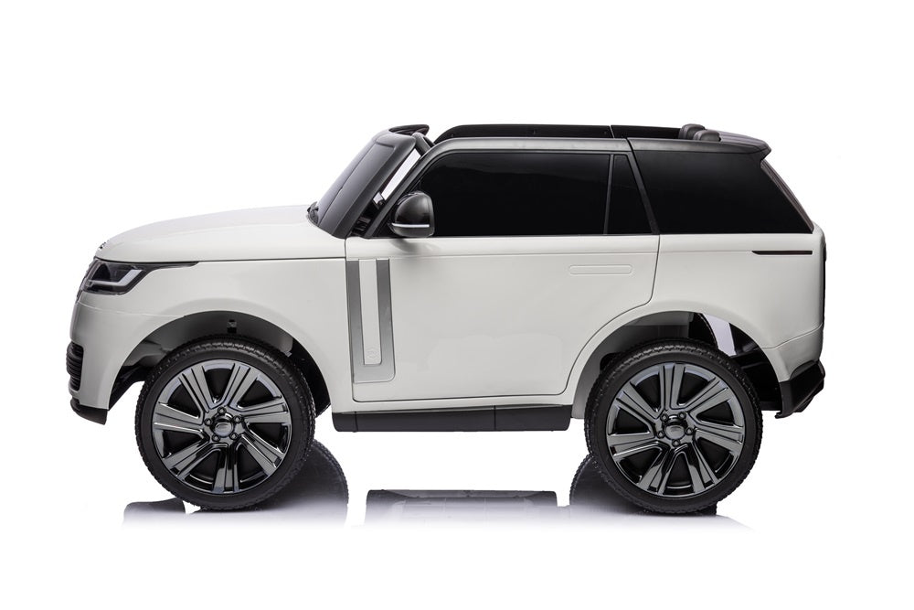 Range Rover 2 Places, Voiture Électrique Pour Enfants 24 Volts, Écran Mp4, Pneus En Caoutchouc, Siège En Cuir