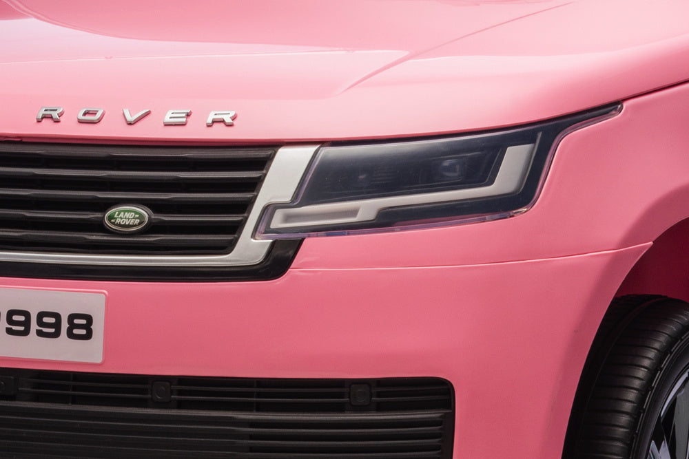 Range Rover 2 Places, Voiture Électrique Pour Enfants 24 Volts, Écran Mp4, Pneus En Caoutchouc, Siège En Cuir