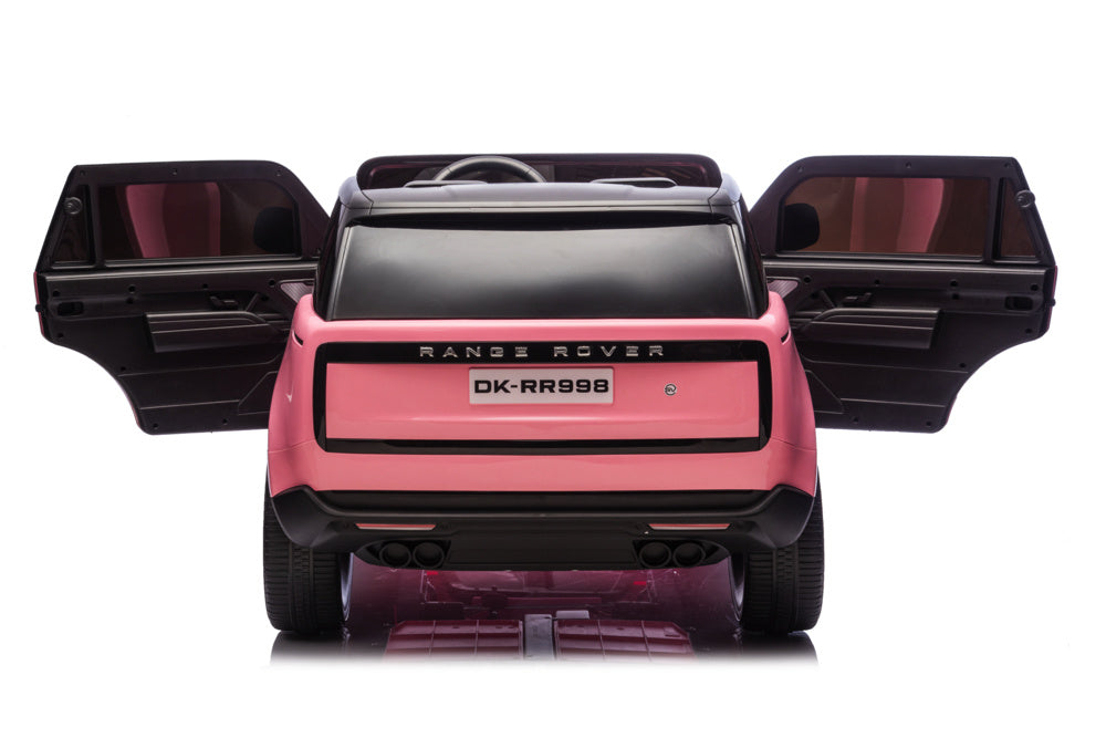 Range Rover 2 Places, Voiture Électrique Pour Enfants 24 Volts, Écran Mp4, Pneus En Caoutchouc, Siège En Cuir