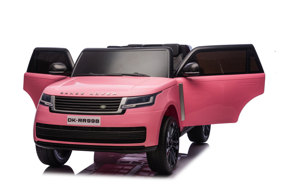 Range Rover 2 Places, Voiture Électrique Pour Enfants 24 Volts, Écran Mp4, Pneus En Caoutchouc, Siège En Cuir