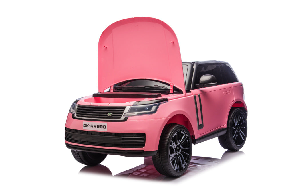 Range Rover 2 Places, Voiture Électrique Pour Enfants 24 Volts, Écran Mp4, Pneus En Caoutchouc, Siège En Cuir