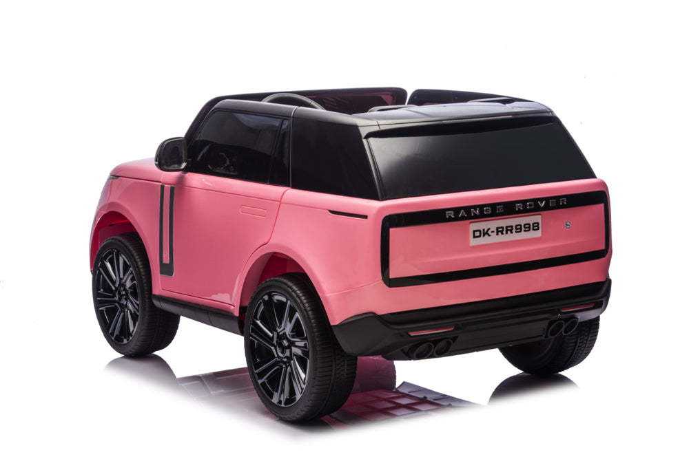 Range Rover 2 Places, Voiture Électrique Pour Enfants 24 Volts, Écran Mp4, Pneus En Caoutchouc, Siège En Cuir
