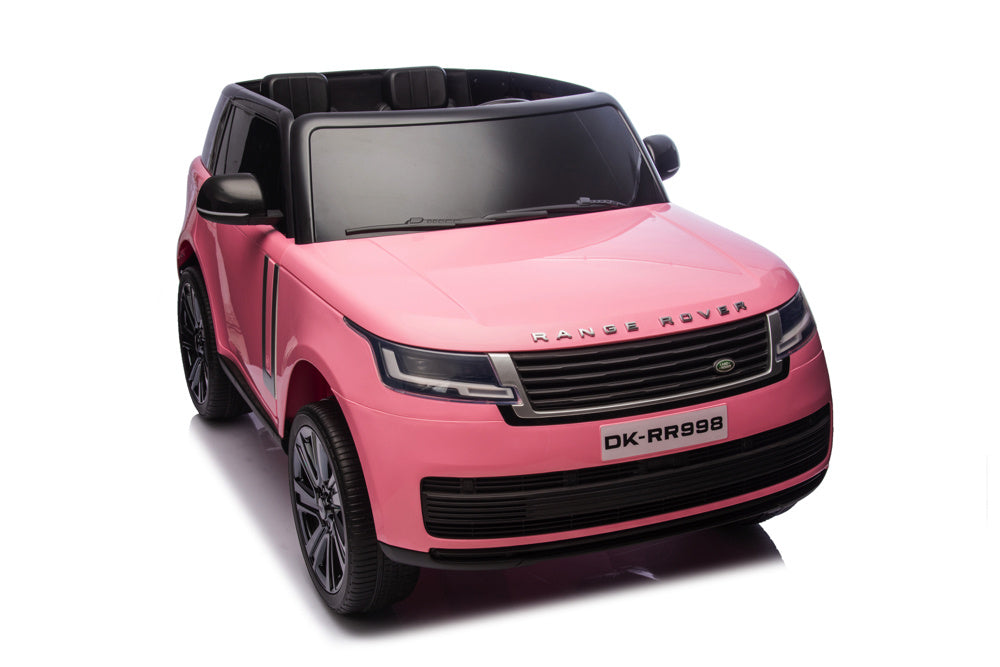 Range Rover 2 Places, Voiture Électrique Pour Enfants 24 Volts, Écran Mp4, Pneus En Caoutchouc, Siège En Cuir