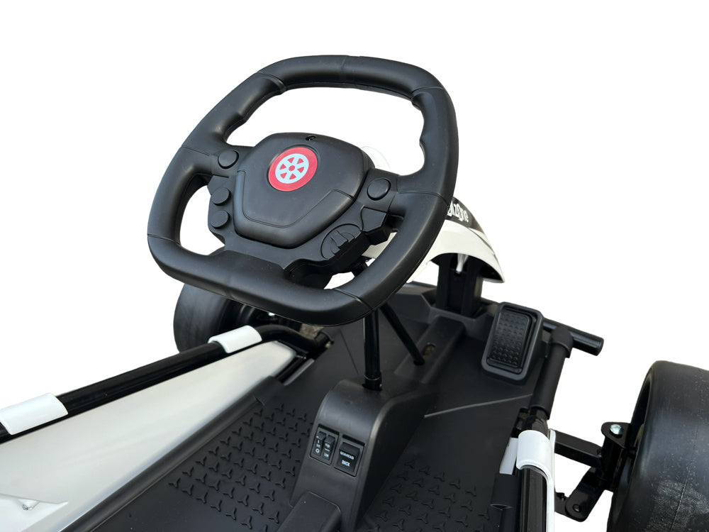 Rollzone Drift Go-Kart, Kart 24 Volts Avec Moteurs 200 Watts, Nouvelle Édition !