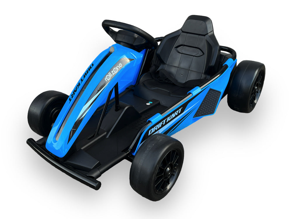 Rollzone Drift Go-Kart, Kart 24 Volts Avec Moteurs 200 Watts, Nouvelle Édition !