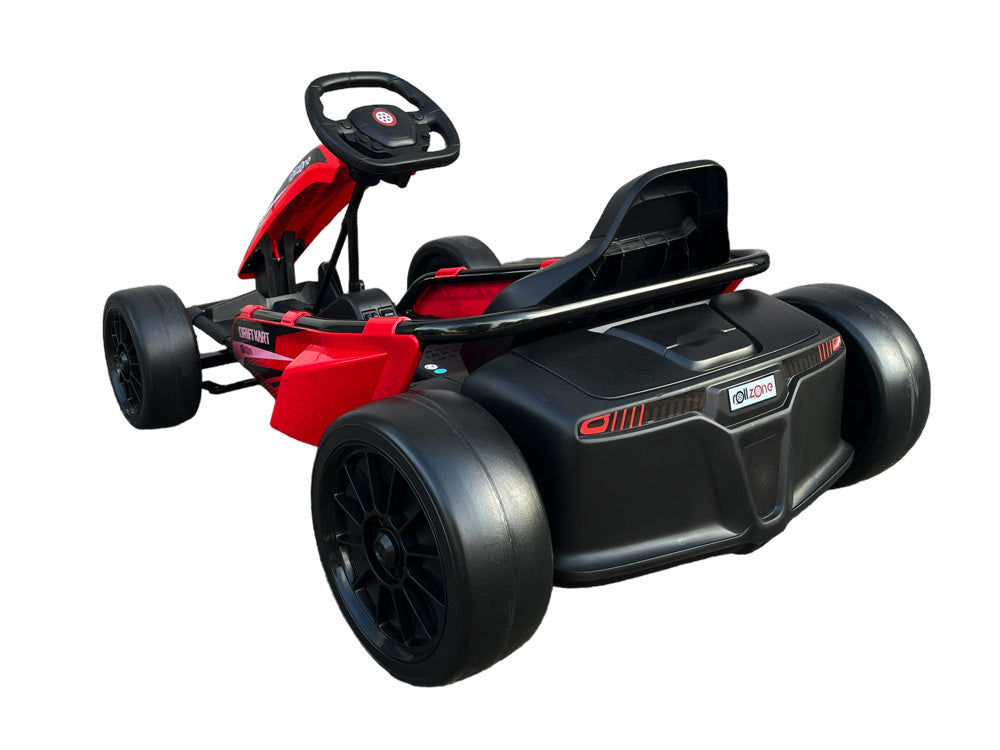Rollzone Drift Go-Kart, Kart Lithium 24 Volts Avec Moteurs 200 Watts, Nouvelle Édition !