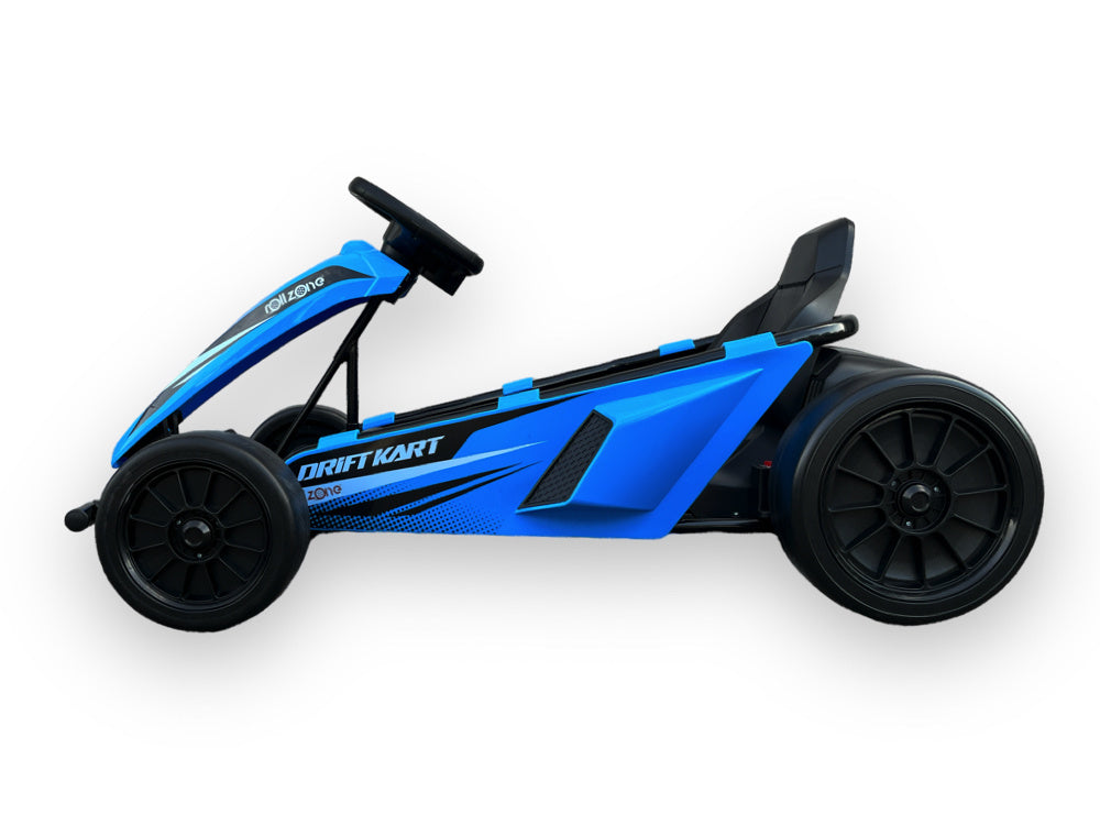 Rollzone Drift Go-Kart, Kart Lithium 24 Volts Avec Moteurs 200 Watts, Nouvelle Édition !