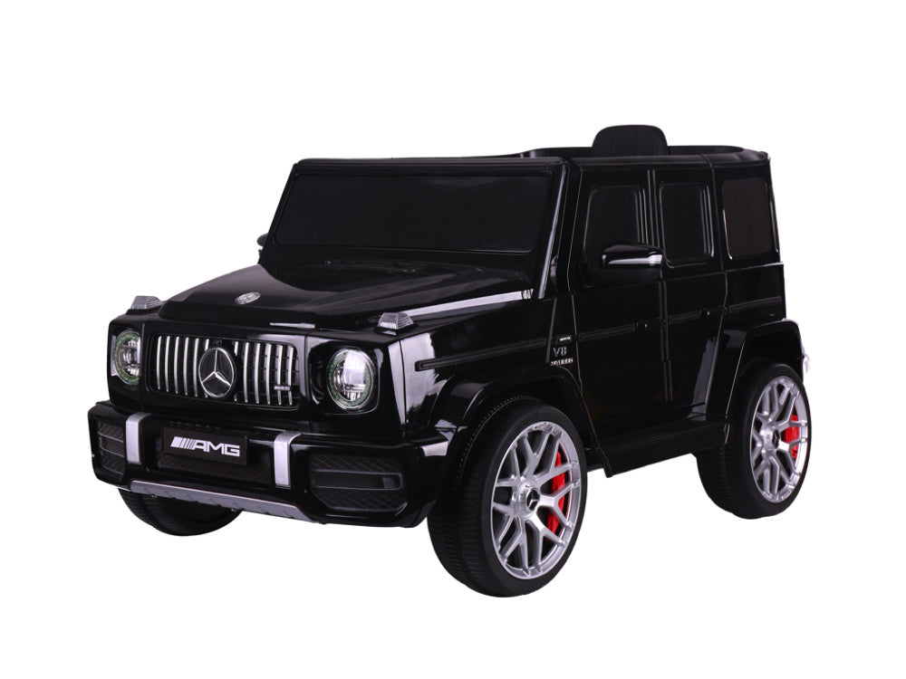 Mercedes G63, Voiture À Batterie Pour Enfants De 12 Volts, Pneus En Caoutchouc, Siège En Cuir Et Plus Encore !