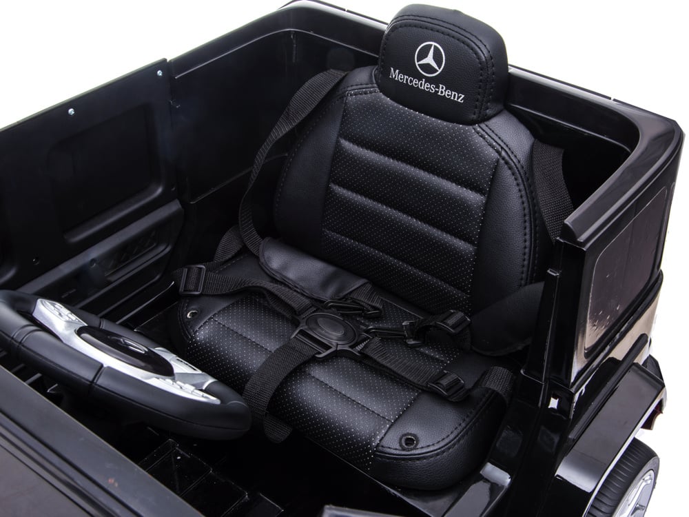 Mercedes G63, Voiture À Batterie Pour Enfants De 12 Volts, Pneus En Caoutchouc, Siège En Cuir Et Plus Encore !