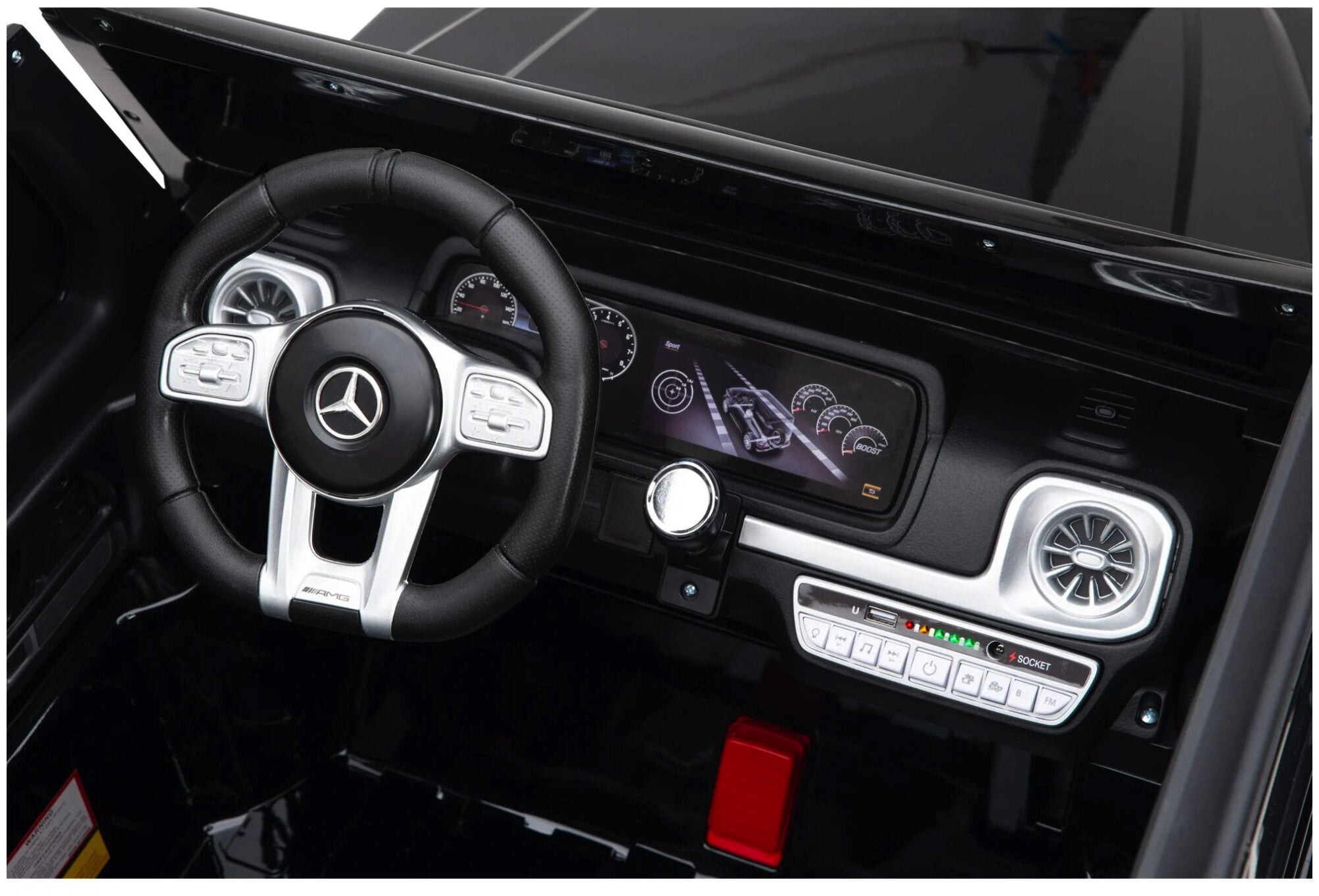Véhicule À Batterie Pour Enfants Mercedes G63 Amg 2 Personnes, 24V Et 4X4 !