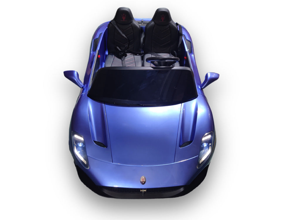 Maserati Mc20 2 Places, Voiture Électrique Pour Enfants 24V, Pneus En Caoutchouc, Siège En Cuir.