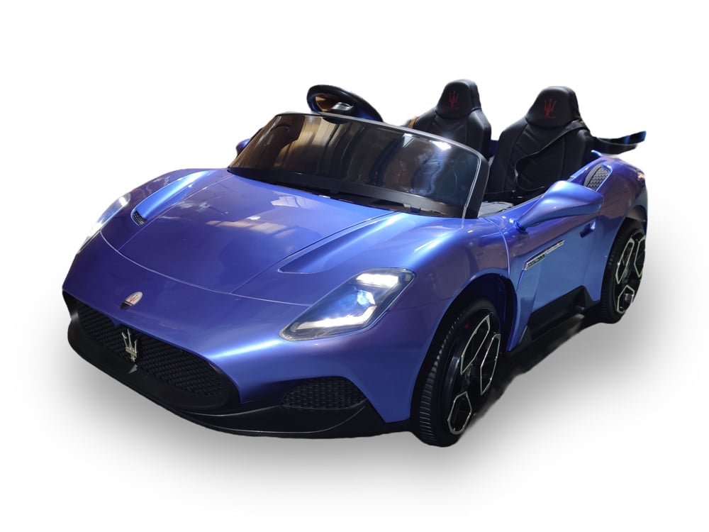 Maserati Mc20 2 Places, Voiture Électrique Pour Enfants 24V, Pneus En Caoutchouc, Siège En Cuir.