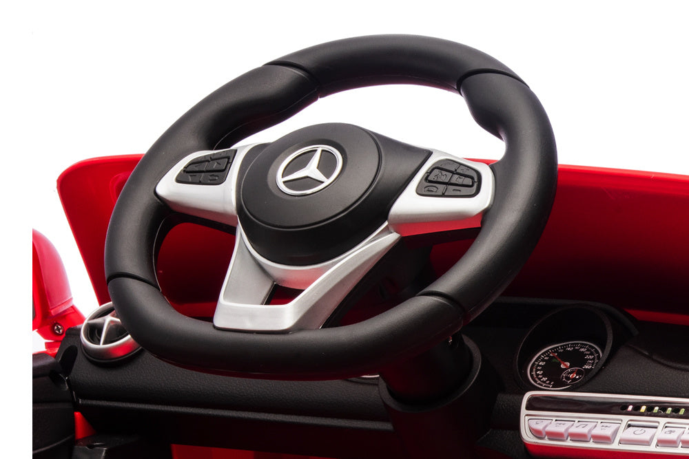 Mercedes Sl500, Voiture Électrique Pour Enfants 12 Volts Avec Une Batterie Au Lithium, Des Pneus En Caoutchouc, Un Siège En Similicuir Et Bien Plus Encore !