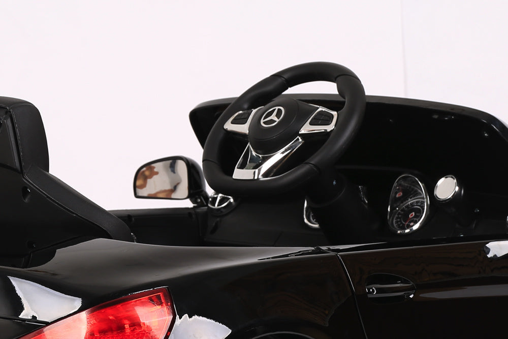 Mercedes Sl500, Voiture Électrique Pour Enfants 12 Volts Avec Une Batterie Au Lithium, Des Pneus En Caoutchouc, Un Siège En Similicuir Et Bien Plus Encore !