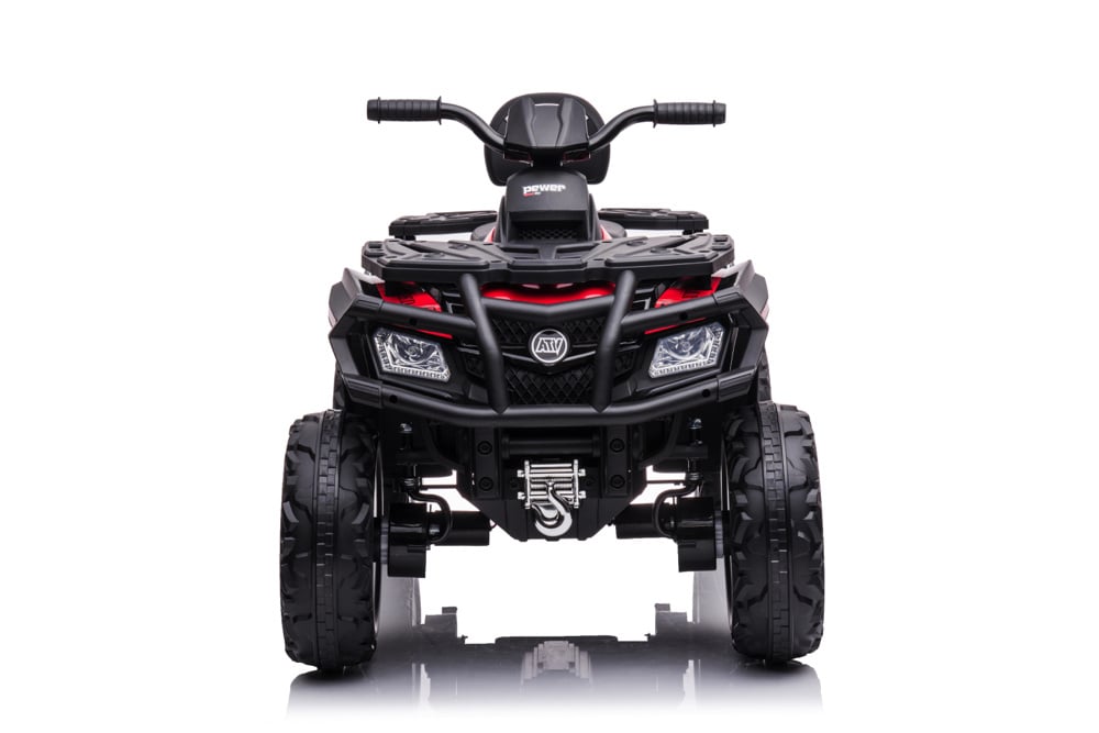 Quad Électrique Lithium 24 Volts, 4 Moteurs, Pneus En Caoutchouc, Siège En Cuir Et Plus Encore !