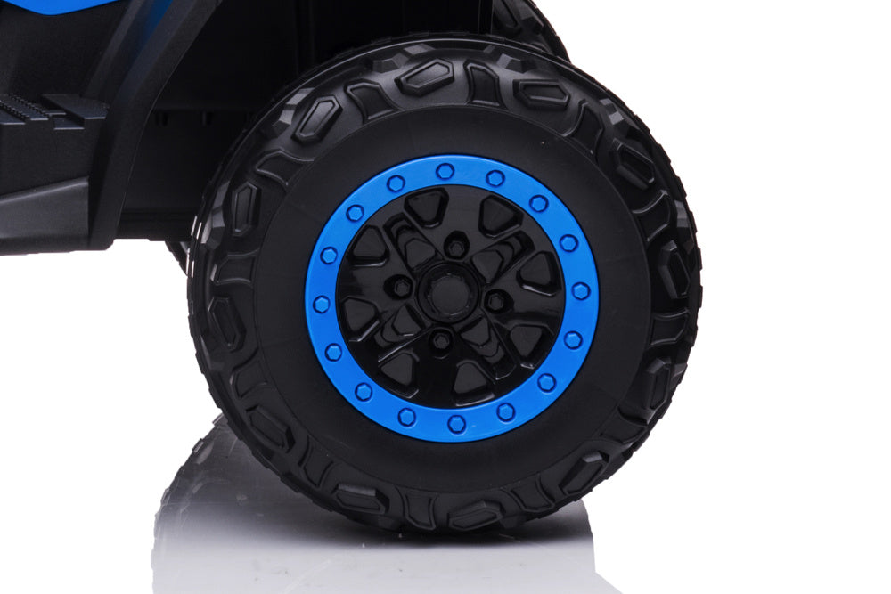 Quad Électrique Lithium 24 Volts, 4 Moteurs, Pneus En Caoutchouc, Siège En Cuir Et Plus Encore !