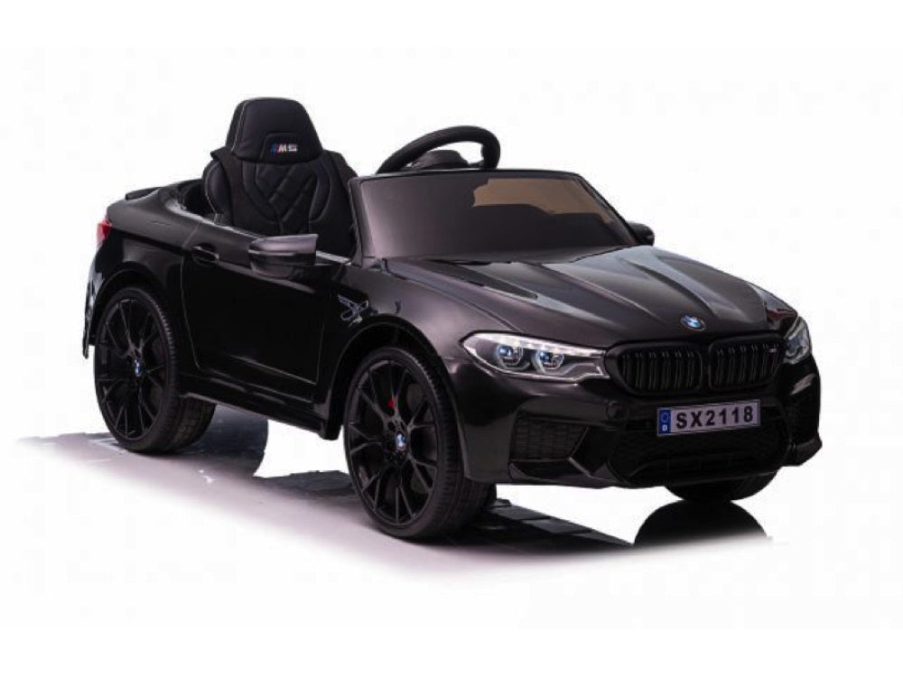 Bmw M5,Lithium, Siège En Cuir, Pneus En Caoutchouc, Voiture À Batterie Pour Enfants !