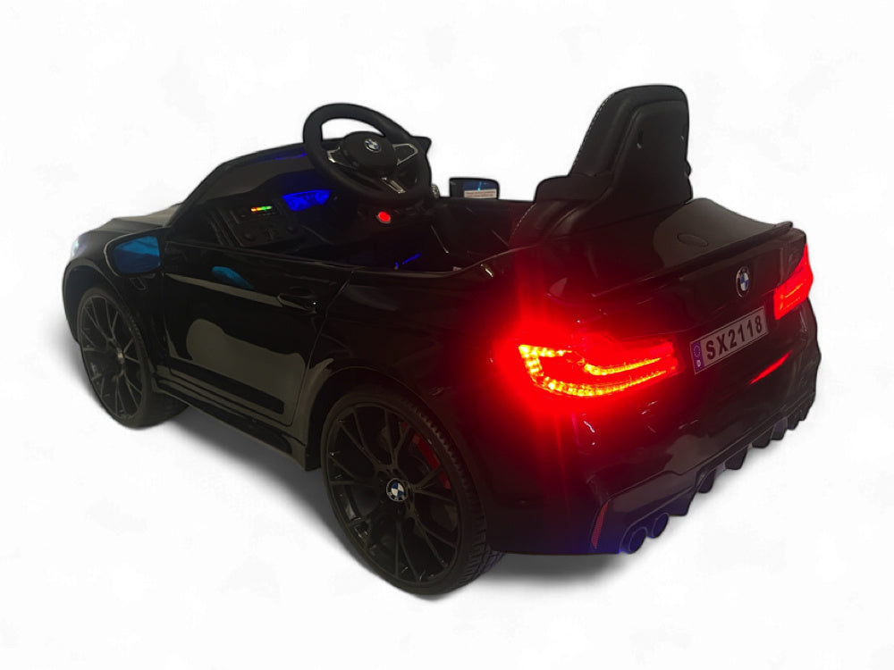 Bmw M5,Lithium, Siège En Cuir, Pneus En Caoutchouc, Voiture À Batterie Pour Enfants !