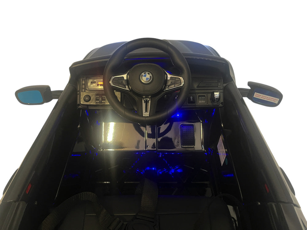Bmw M5,Lithium, Siège En Cuir, Pneus En Caoutchouc, Voiture À Batterie Pour Enfants !