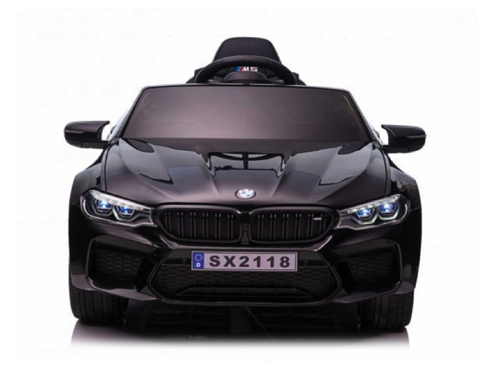 Bmw M5,Lithium, Siège En Cuir, Pneus En Caoutchouc, Voiture À Batterie Pour Enfants !