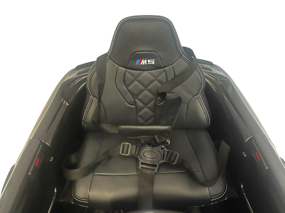 Bmw M5,Lithium, Siège En Cuir, Pneus En Caoutchouc, Voiture À Batterie Pour Enfants !
